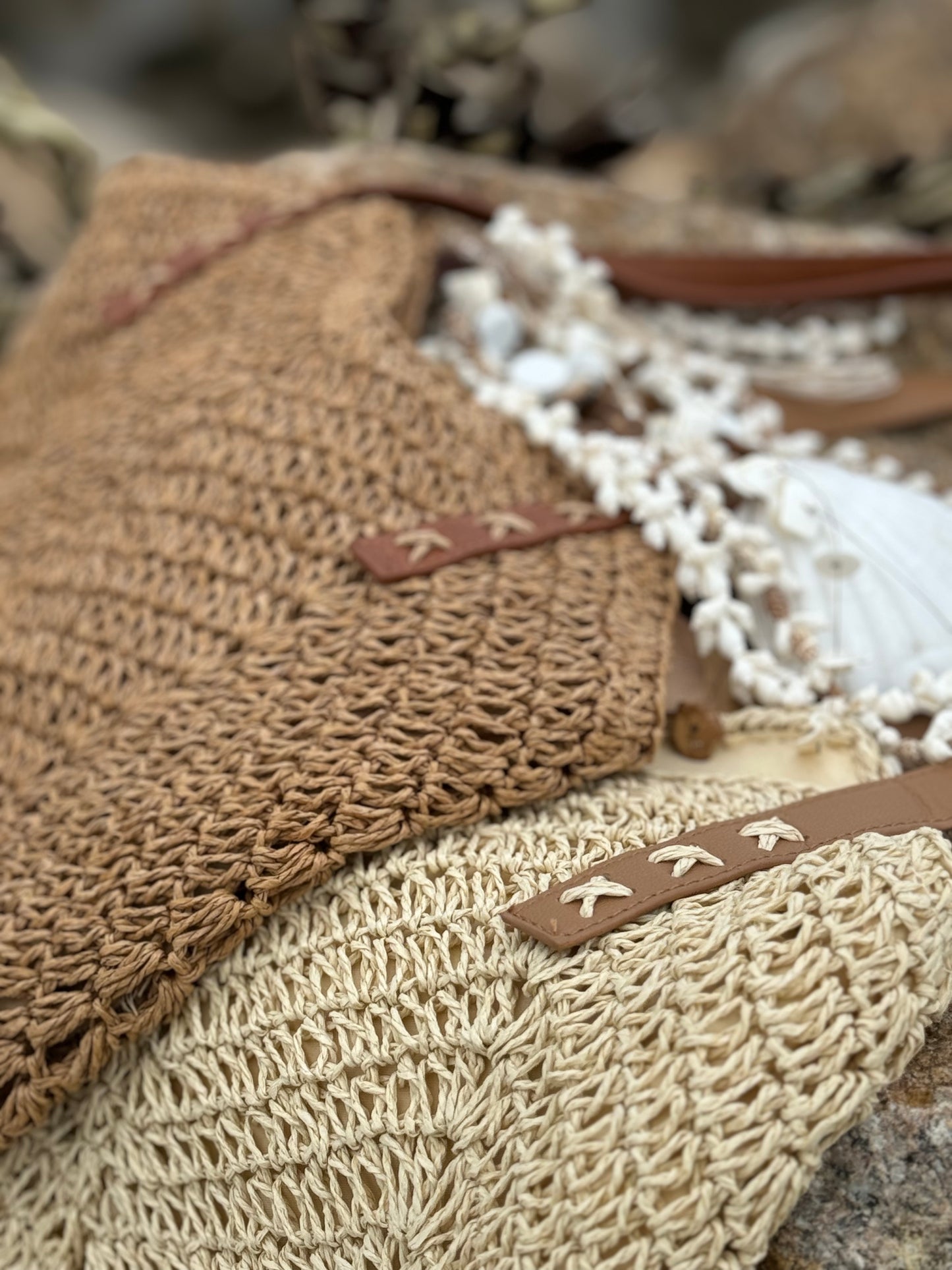 Boho Straw Bag