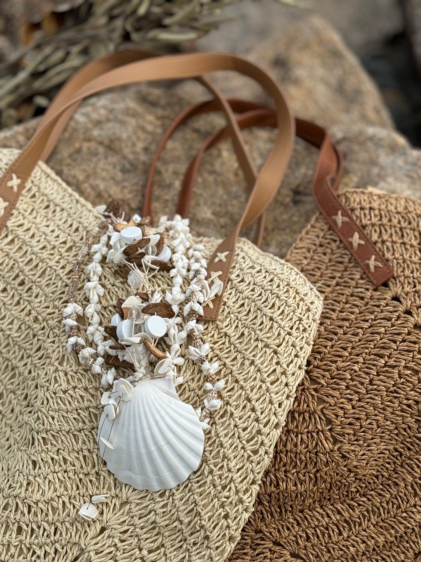 Boho Straw Bag
