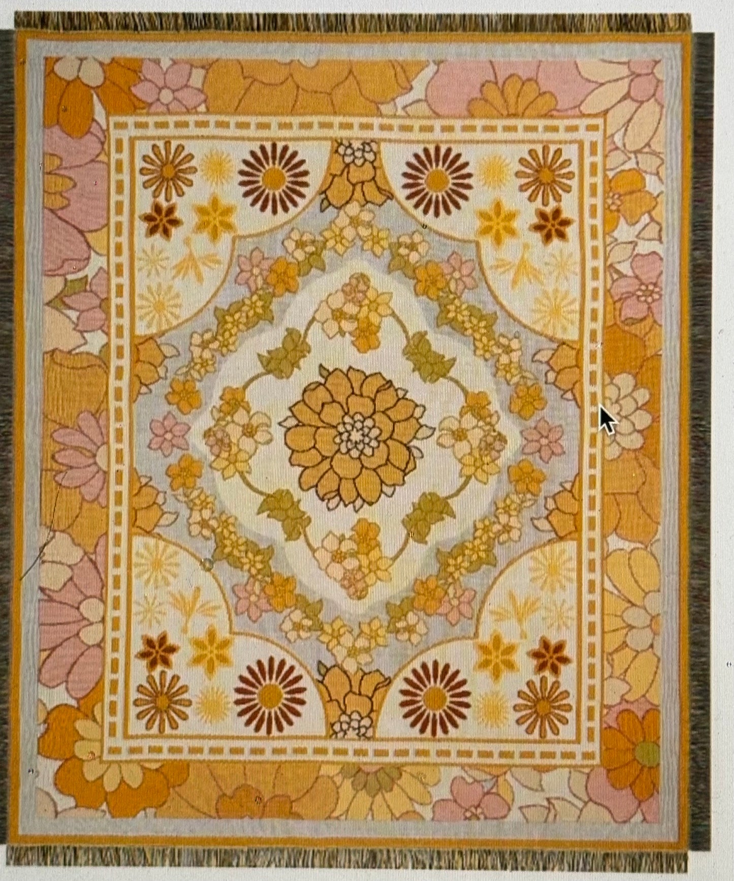 Boho Beach Rug Sunshine